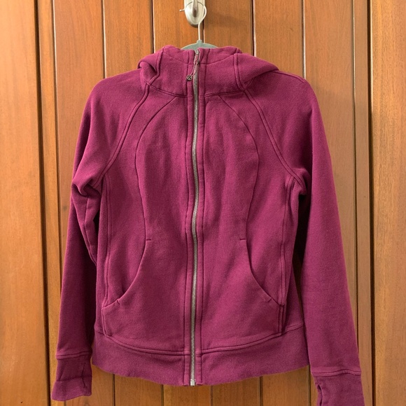 Scuba Hoodie Light Cotton Fleece in Marvel - Picture 3 of 5